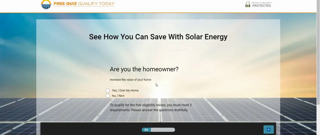 Step 1: homeowner qualification