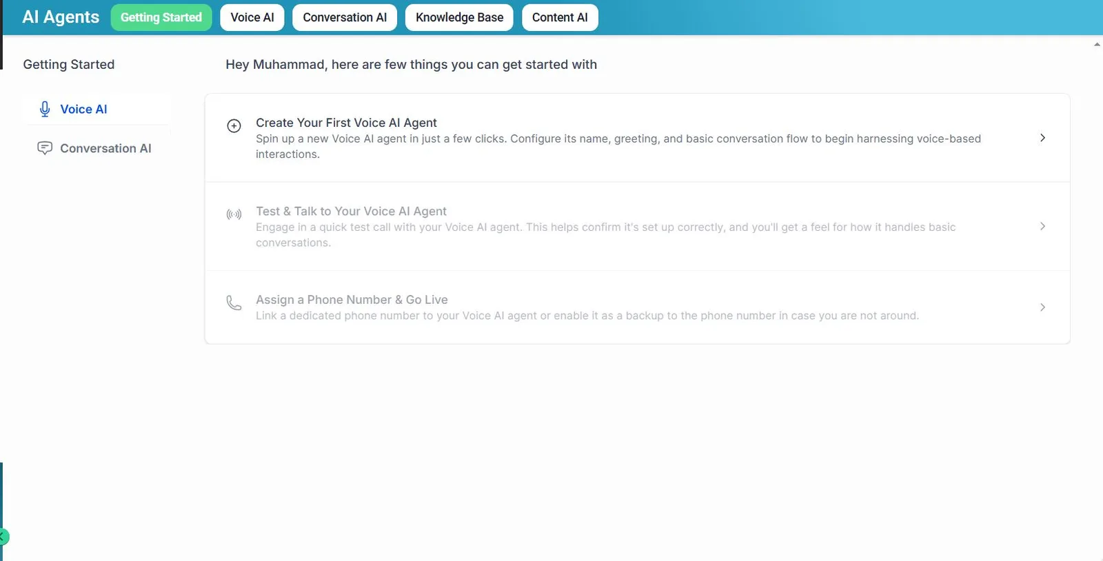 AI Agents getting started
